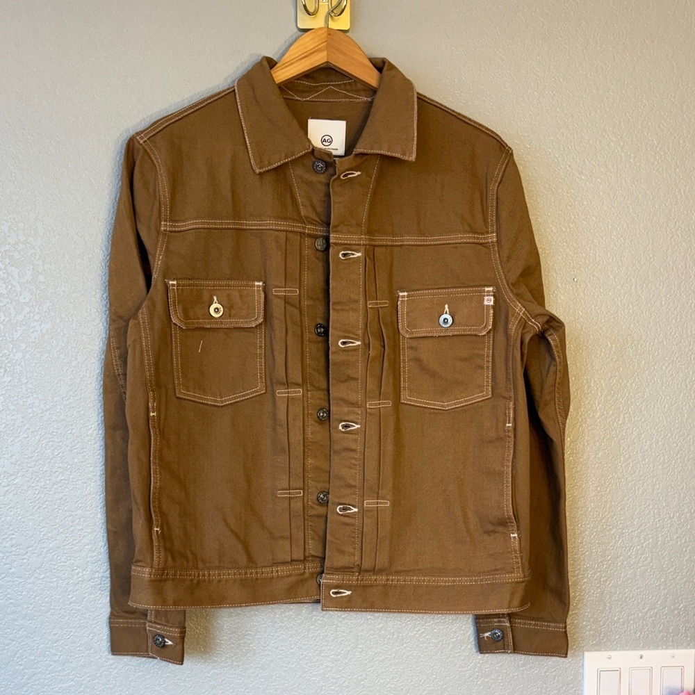 Ag Adriano Goldschmied Brown Jacket